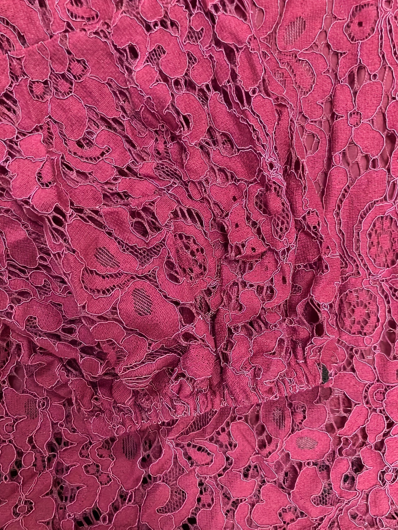 Plus Size Boho Blouse, Women's Plus Solid Lace Lantern Sleeve Tassel Trim V Neck Tunic Shirt Top
