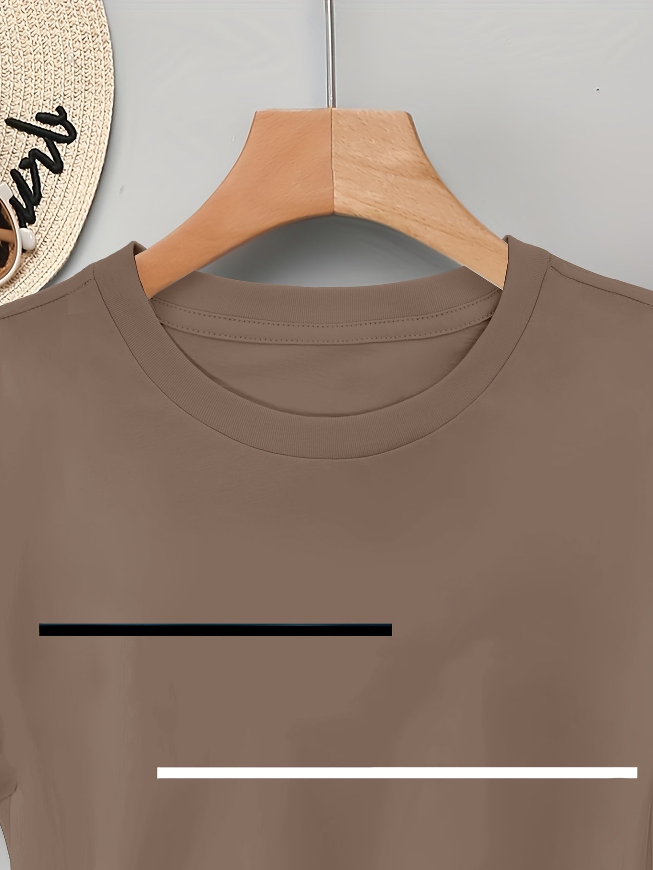 Women's Olive Green Long Sleeve T-Shirt - Minimalist Elegant Top, Soft Everyday Shirt for Casual & Formal Outfits - NC-13210, Allseason Top, Modern Fashion, Durable Clothing, Basic Blouse, Office Wear