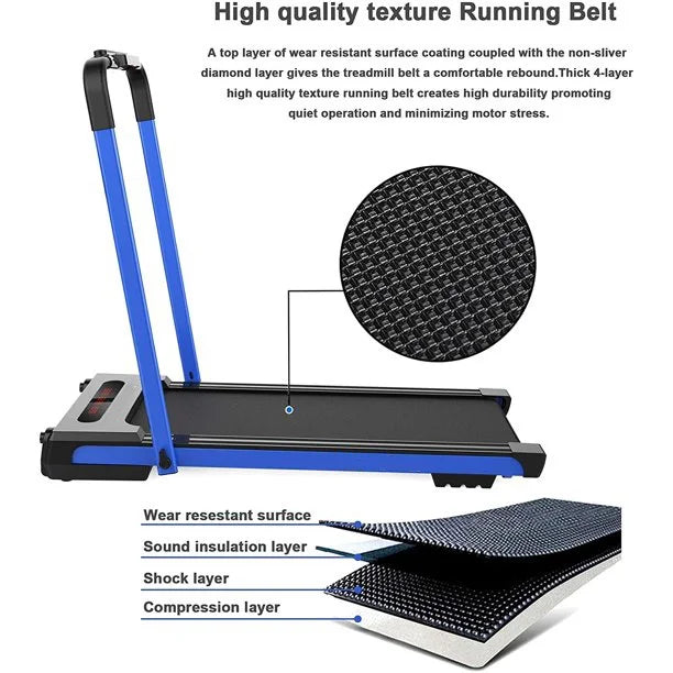 USA Ready to Ship Electric Treadmill Walking Pad Popular Folding Walking Pad Home Gym Machine High Quality Portable Treadmill