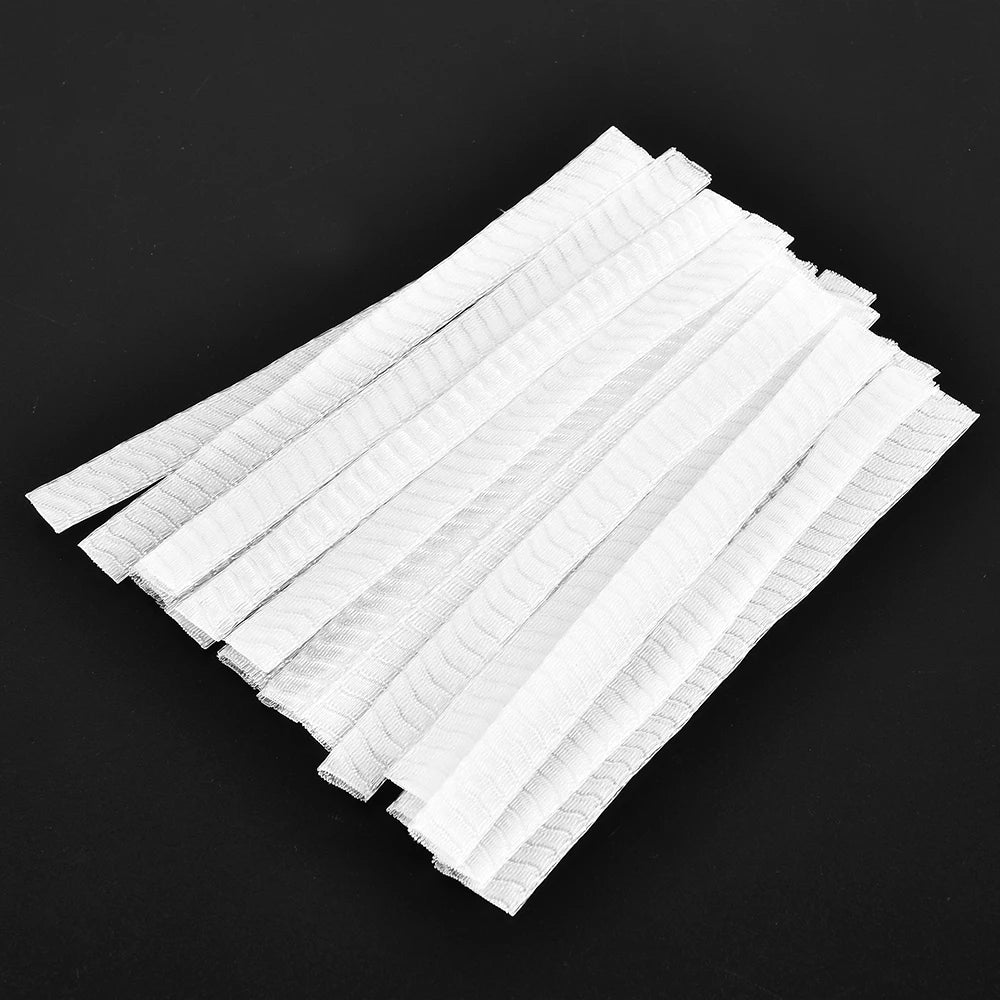 Beauty White Cosmetic Brushes Guards Mesh Flexible Net Protectors Cover Sheath 20Pc Convenient Maquiagem Brochas Maquillaje Tool