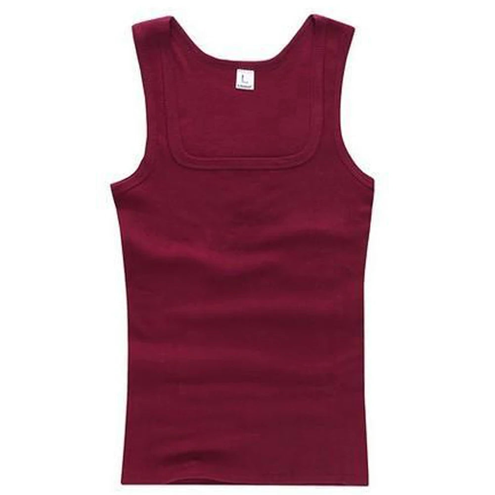 Men Sports Tank Tops Casual Tank Tops Summer Bodybuilding Sleeveless Vest Gym Fitness Slim Casual Undershirt simple Tank Tops