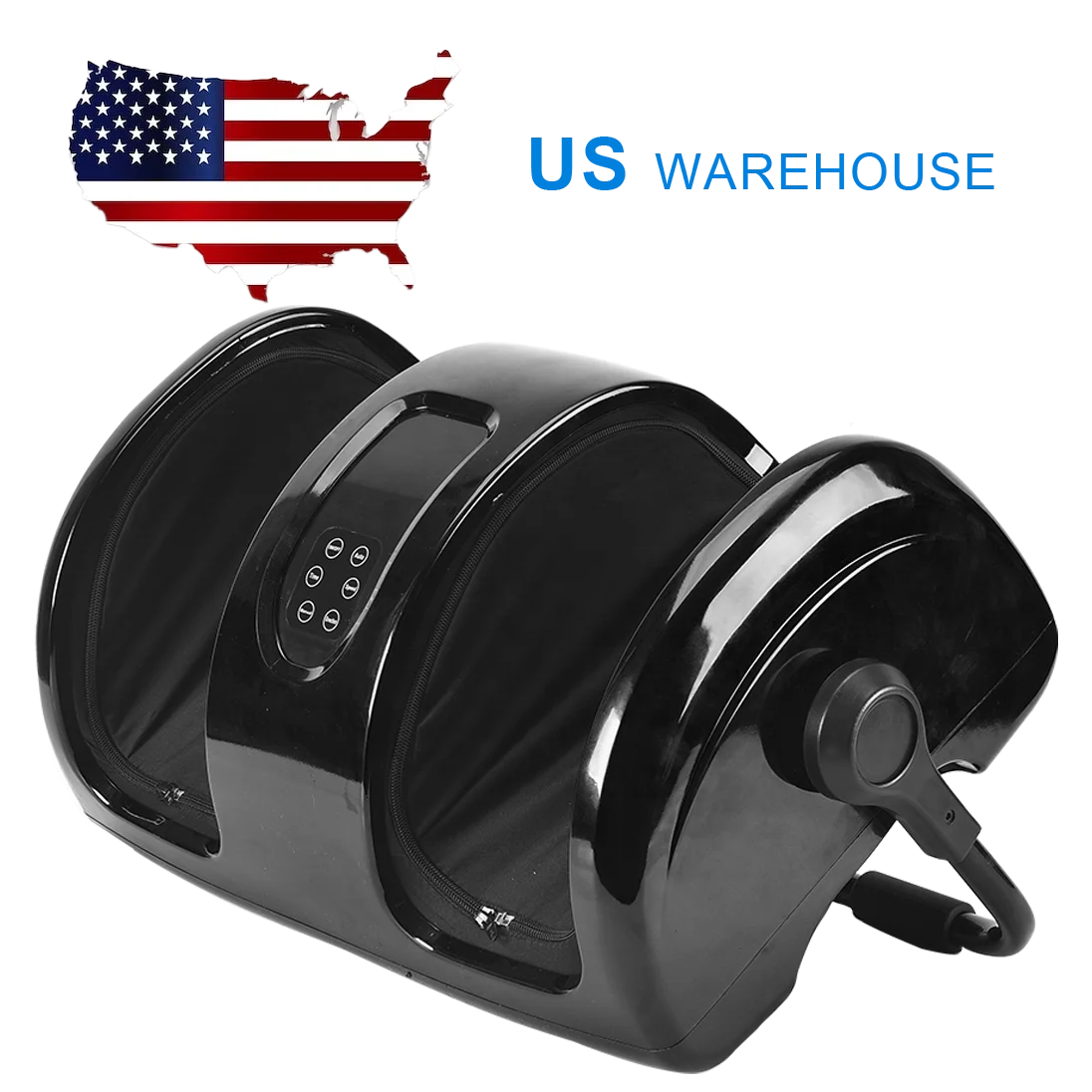 Electric Shiatsu Foot Massager Machine with Roller & Vibration Health Care Tool with Remote for Home Use