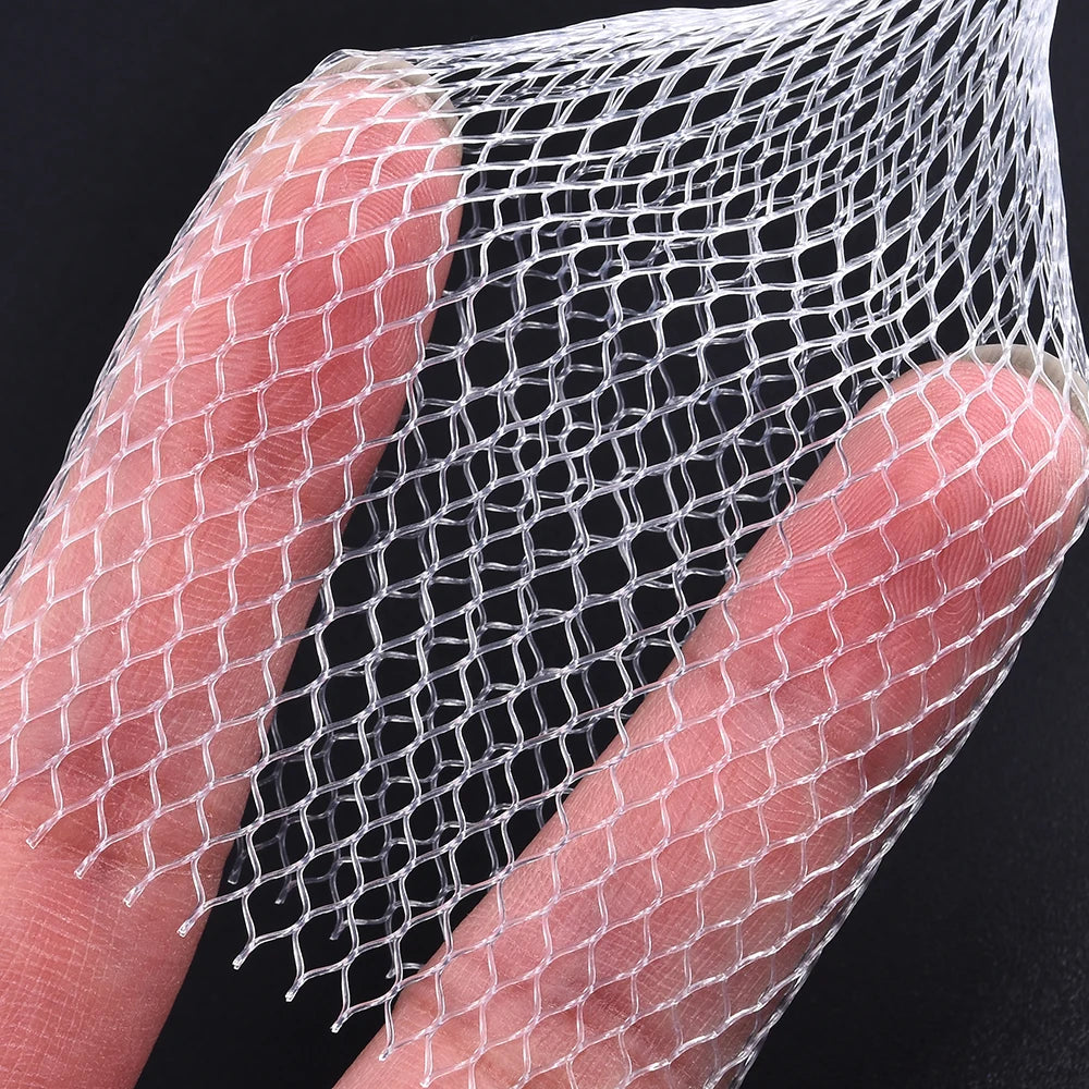 Beauty White Cosmetic Brushes Guards Mesh Flexible Net Protectors Cover Sheath 20Pc Convenient Maquiagem Brochas Maquillaje Tool