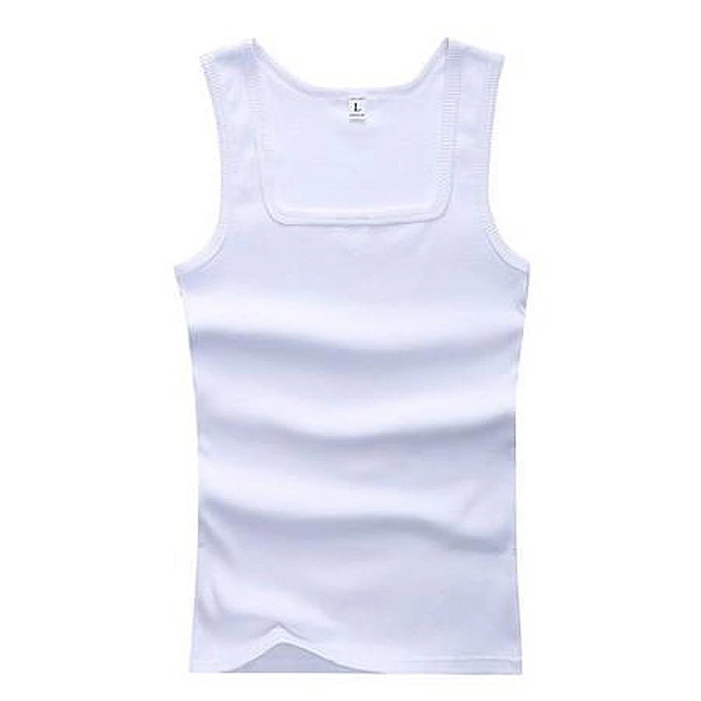 Men Sports Tank Tops Casual Tank Tops Summer Bodybuilding Sleeveless Vest Gym Fitness Slim Casual Undershirt simple Tank Tops