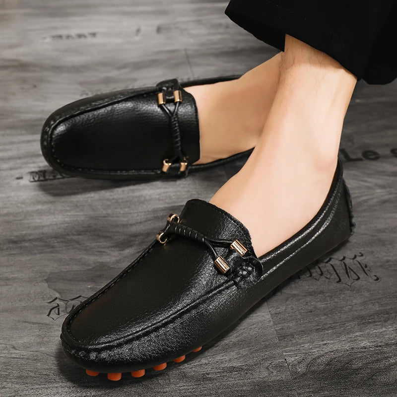 Mens Dress Shoes Men's Formal Leather Shoes for Men Elegant Casual Business Social Male Shoe Wedding Party Shoes Driving Shoe