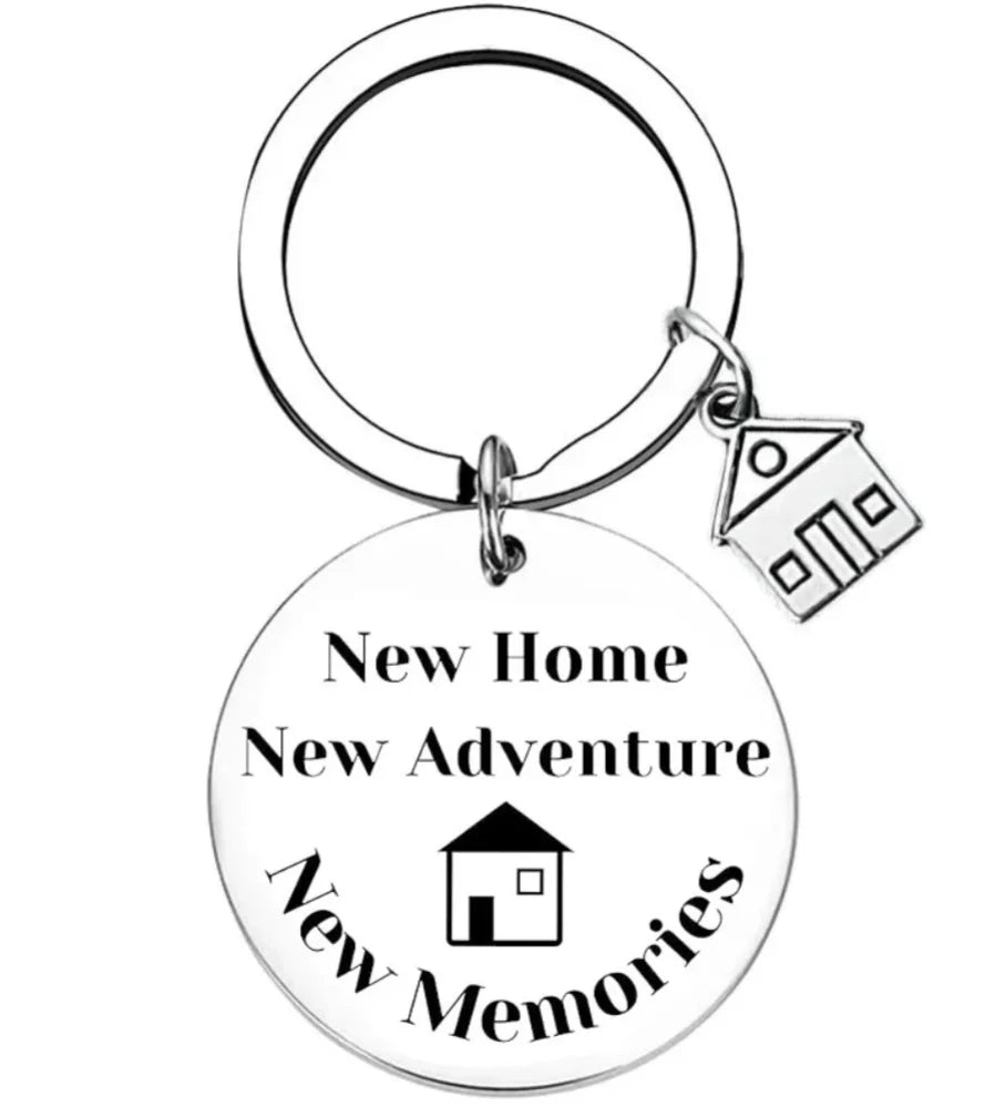 New Home Housewarming Gifts keyrings keychains House Warming Gifts New Home First Home key chains
