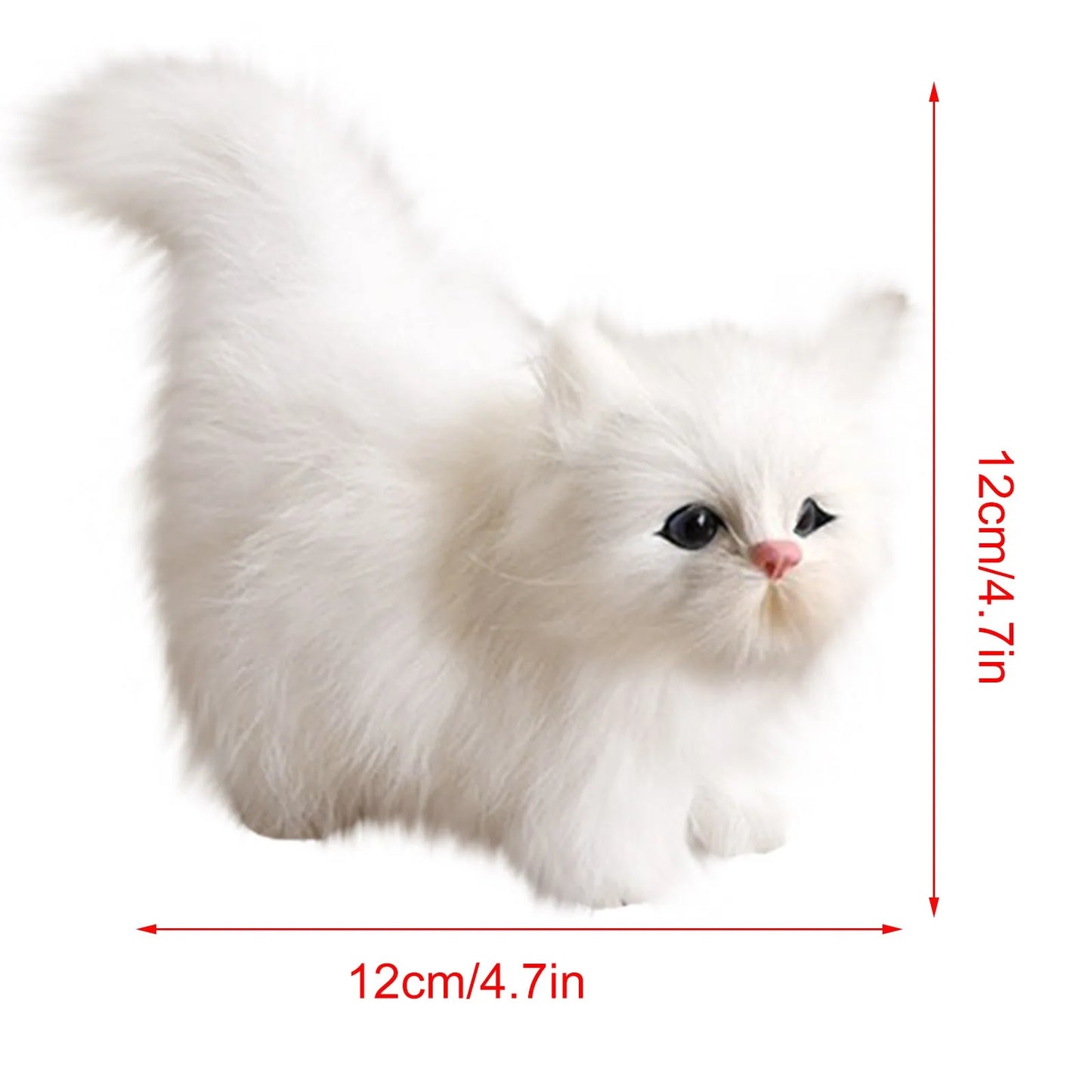 Simulation Cat Toys Plush Toys Simulation Models Children'S Gifts Cadeaux InvitéS هدايا