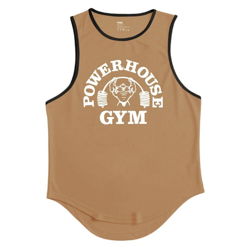 Men's Tops Tanks & Camis Basketball Clothing Tank Top Bodybuilding Mesh Gym T-shirt Man Singlets T-shirts Fitness Wear Tees