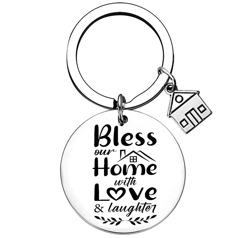 New Home Housewarming Gifts keyrings keychains House Warming Gifts New Home First Home key chains