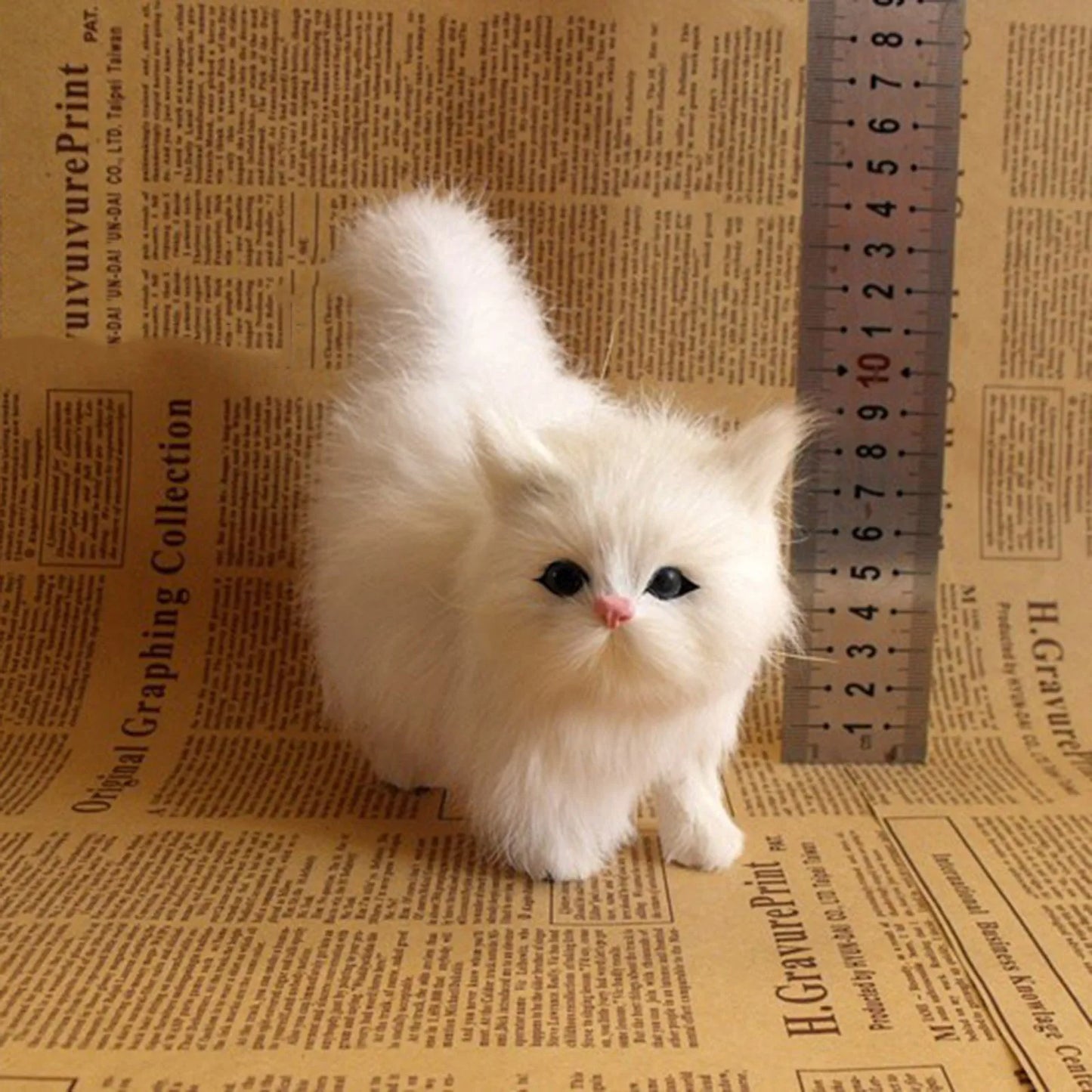Simulation Cat Toys Plush Toys Simulation Models Children'S Gifts Cadeaux InvitéS هدايا