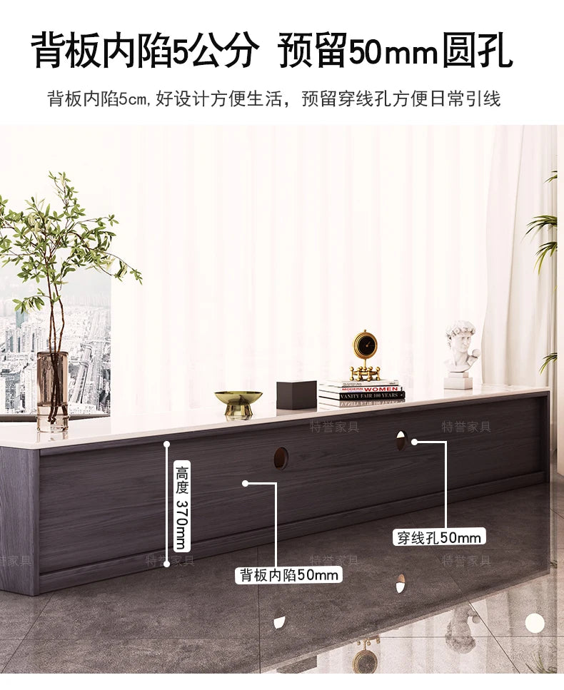 Modern Wood TV Stand