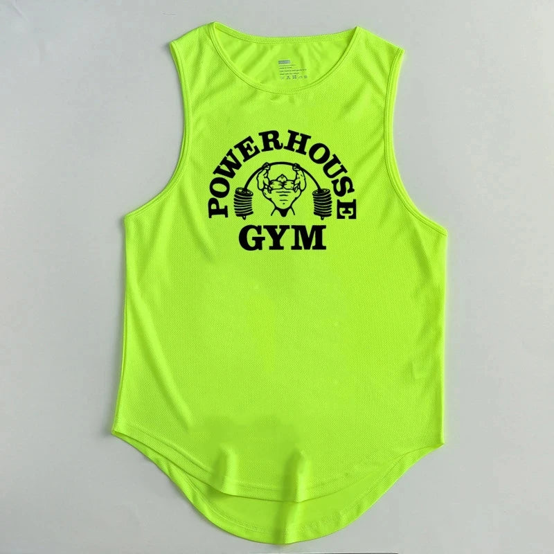 Men's Tops Tanks & Camis Basketball Clothing Tank Top Bodybuilding Mesh Gym T-shirt Man Singlets T-shirts Fitness Wear Tees