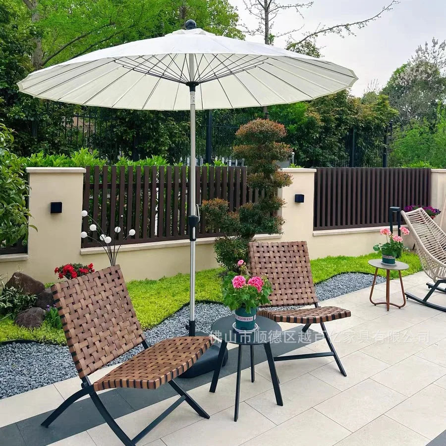 Cross-border outdoor mid-column outdoor sun camping courtyard leisure B & B garden