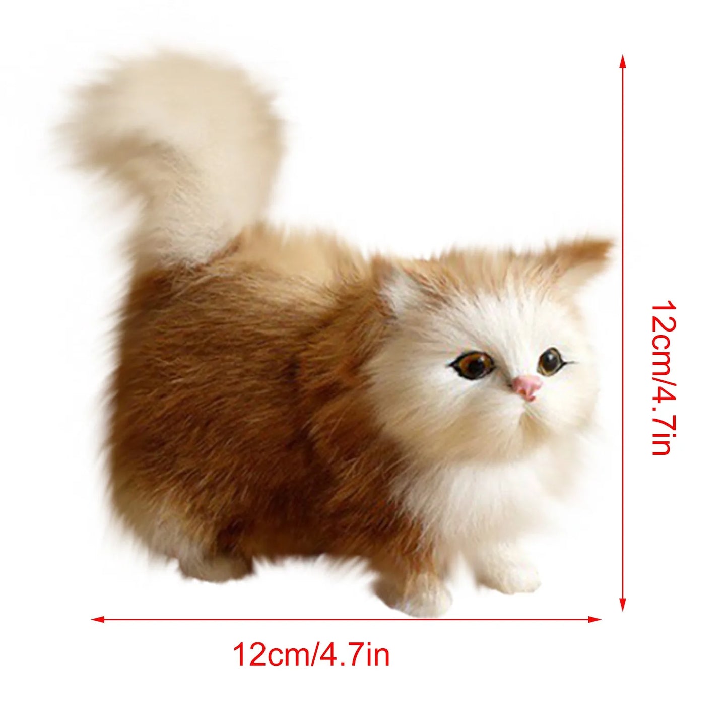 Simulation Cat Toys Plush Toys Simulation Models Children'S Gifts Cadeaux InvitéS هدايا