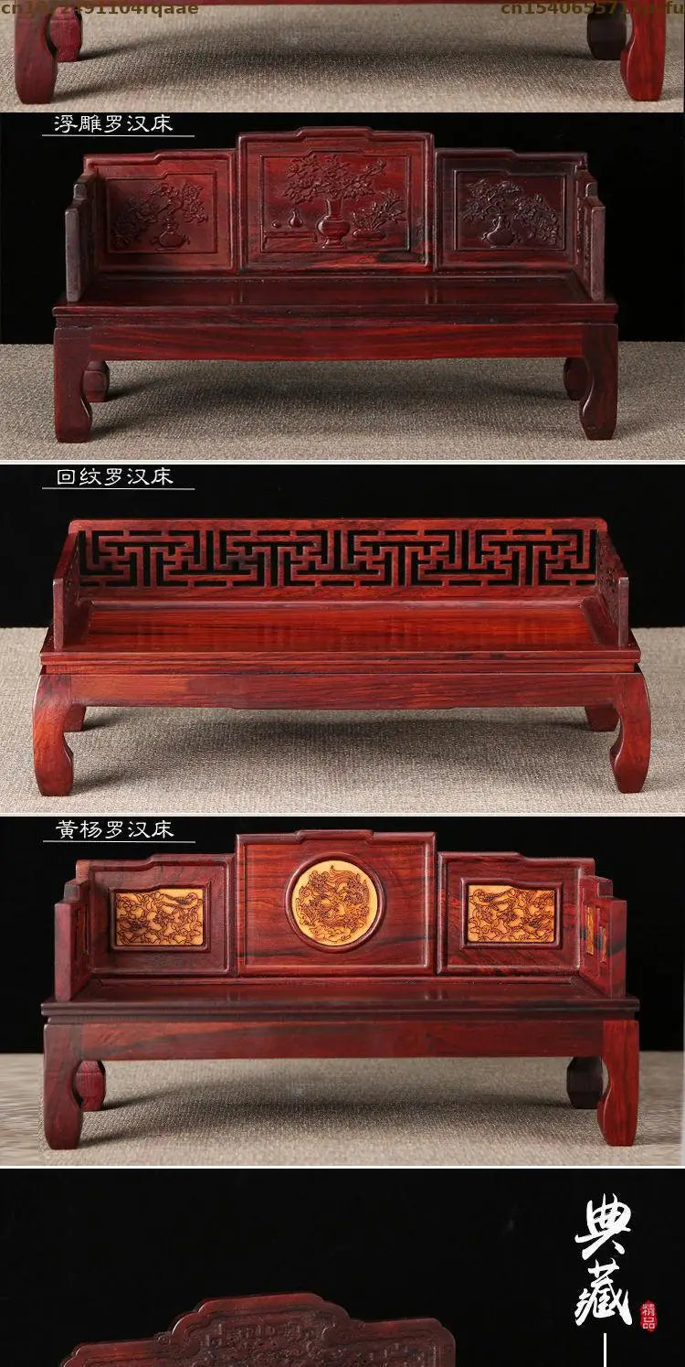 Miniature Antique Furniture Mini Table Models Chinese Handicrafts Doll Houses TV Movie Photographed Scene Retro Furniture Props