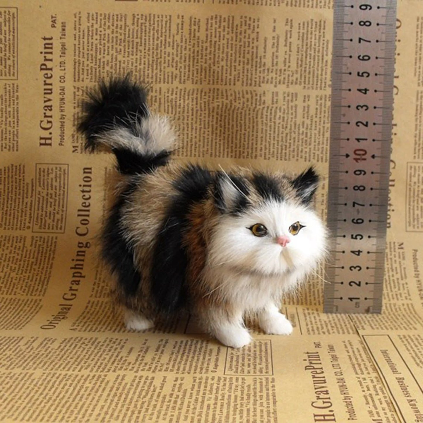 Simulation Cat Toys Plush Toys Simulation Models Children'S Gifts Cadeaux InvitéS هدايا