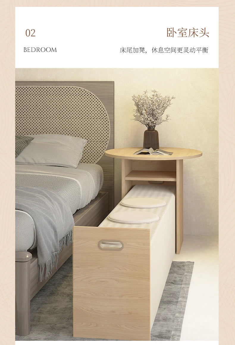 Foldable Screen partition apartment coffee table bench lazy sofa hair stool corrugated low stool organ paper bench furniture