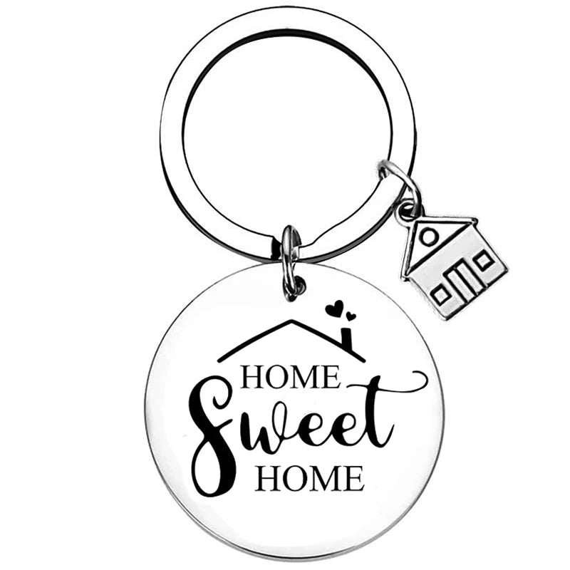 New Home Housewarming Gifts keyrings keychains House Warming Gifts New Home First Home key chains