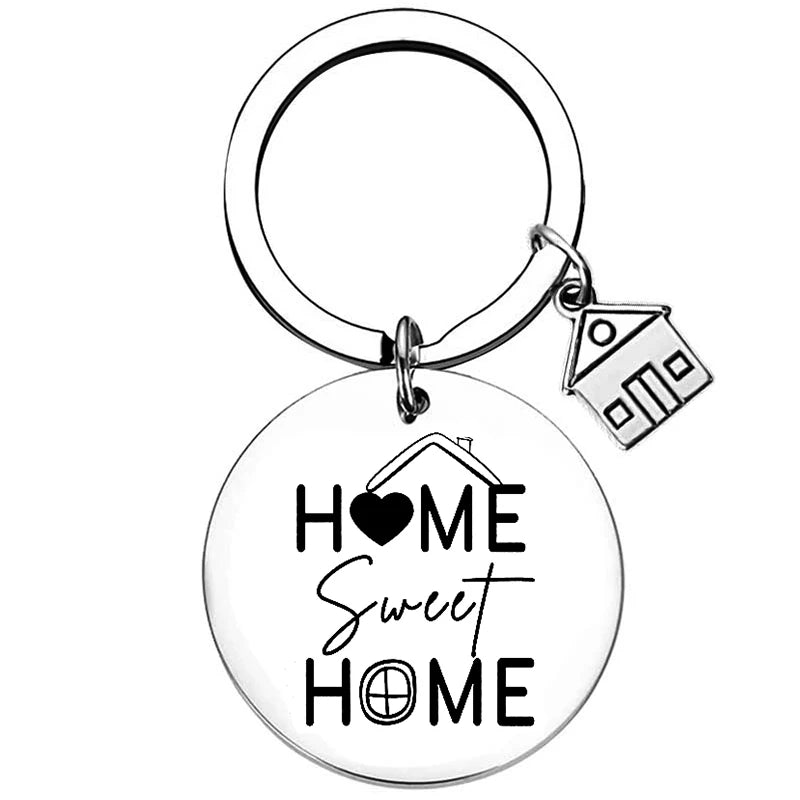 New Home Housewarming Gifts keyrings keychains House Warming Gifts New Home First Home key chains