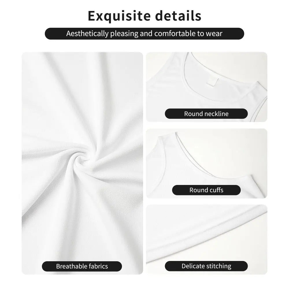Men's Rip Razor Ramon Hey Yo Tank Top Fitness Sports Sleeveless Tops Summer Wrestling Legend Vest 3D Quick Drying Tops