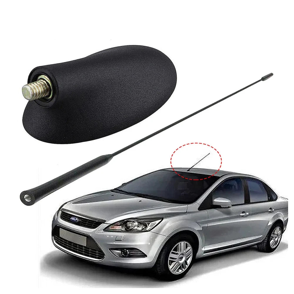 Car AM/FM Roof Antenna + Base Set Fit For Ford Focus Fiesta Mondeo Transit Ka Transit Puman Car Accessories