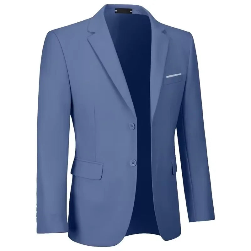 Men's fitted suit - Casual bright single-breasted jacket | Party, formal coat suitable for daily wedding banquets