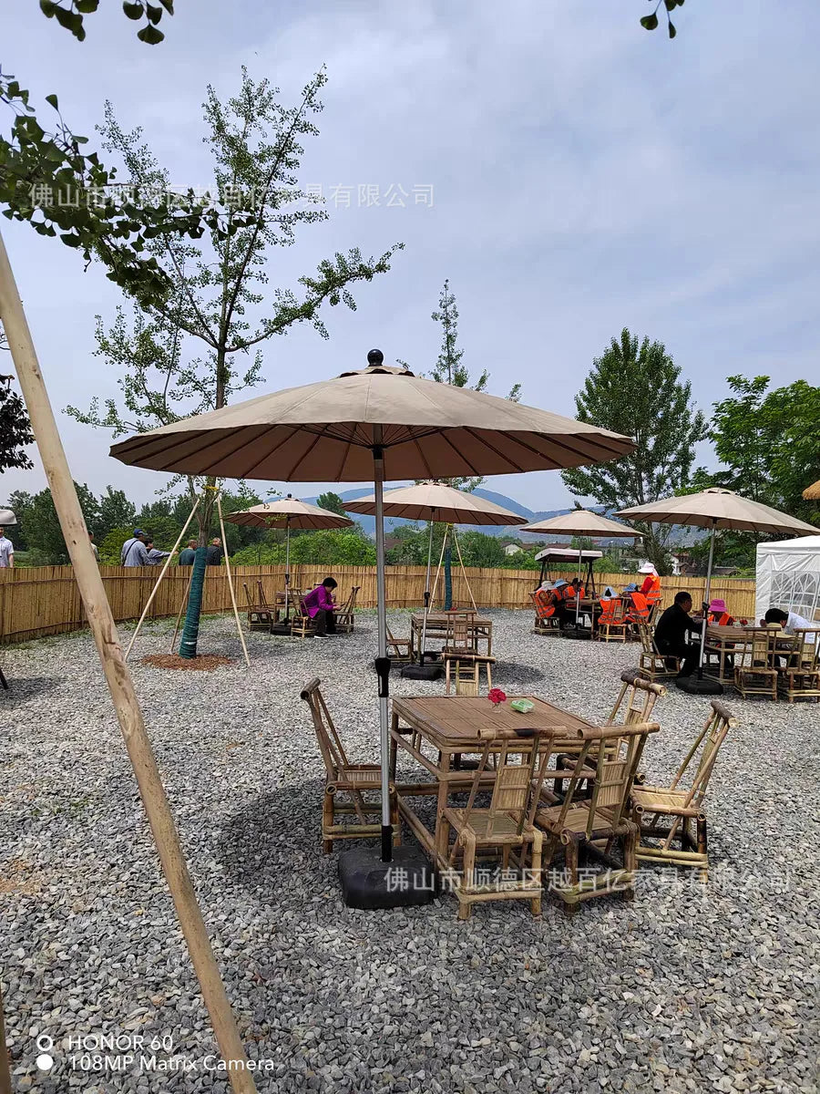 Cross-border outdoor mid-column outdoor sun camping courtyard leisure B & B garden