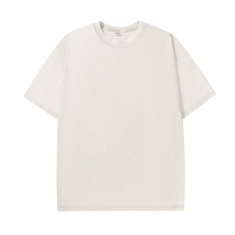 LEGIBLE Summer Men T Shirt Short Sleeve Casual Cotton Oversized T-shirt Men Tops Tees