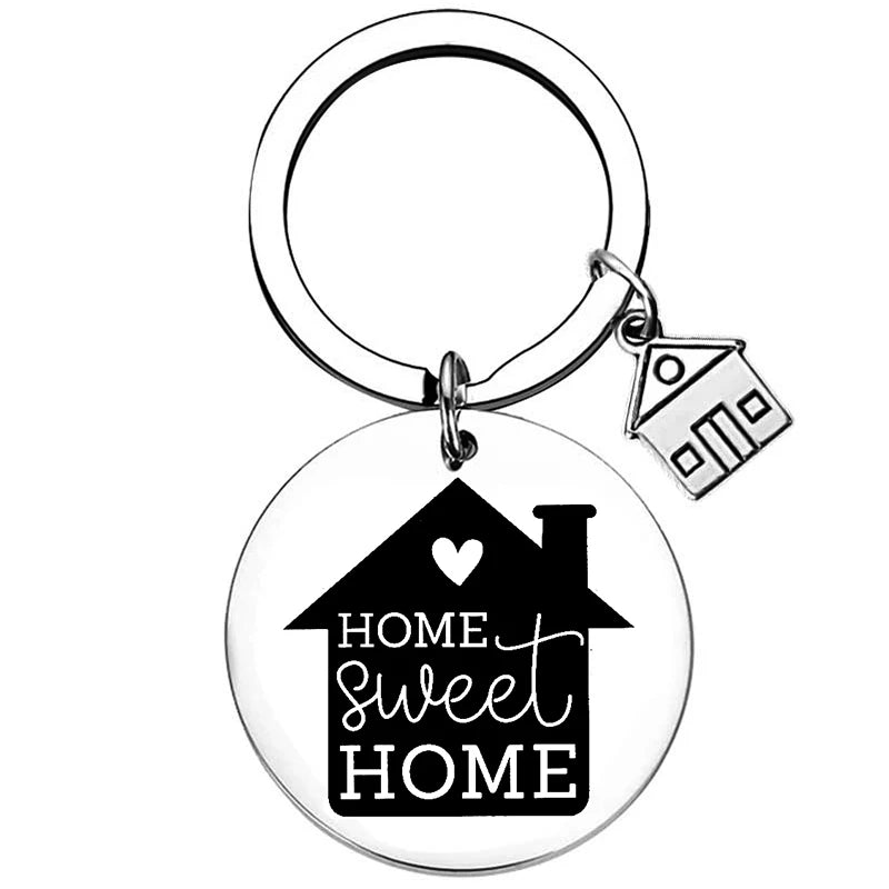 New Home Housewarming Gifts keyrings keychains House Warming Gifts New Home First Home key chains