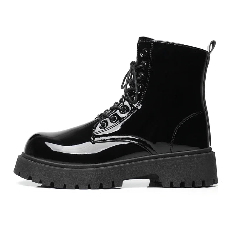 Combat Boots for Men Dress Boot Safety Shoes Mens Cowboy Boots Military Tactical Winter Autumn Men's Shoes Deals Casual Sneakers