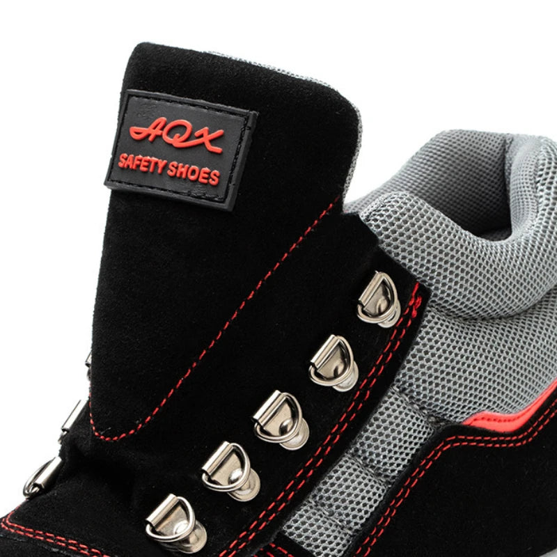 High Quality Men Safety Boots Work Boots Steel Toe Shoes Puncture-Proof Male Boot Winter Boots Warm Safety Botines for Men Botas