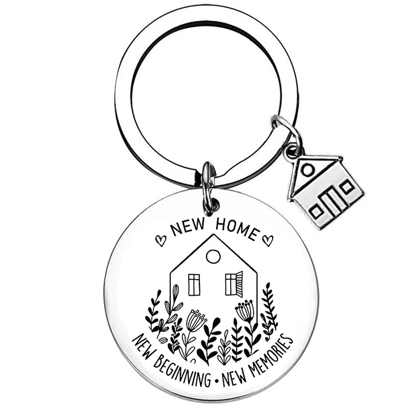 New Home Housewarming Gifts keyrings keychains House Warming Gifts New Home First Home key chains