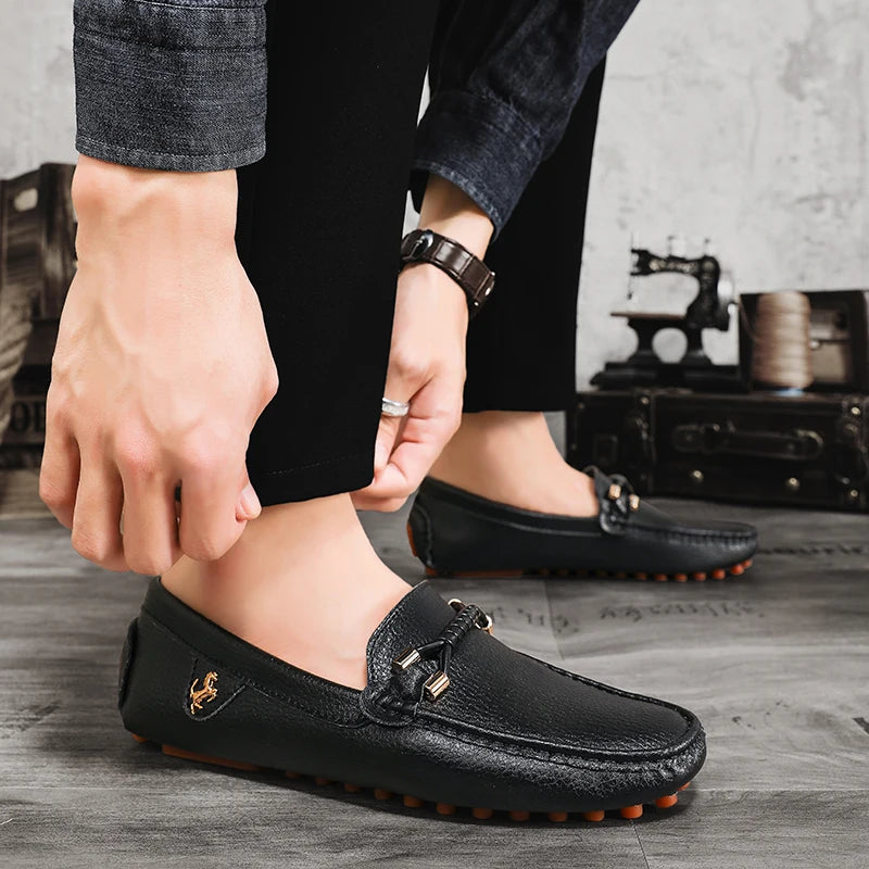 Mens Dress Shoes Men's Formal Leather Shoes for Men Elegant Casual Business Social Male Shoe Wedding Party Shoes Driving Shoe