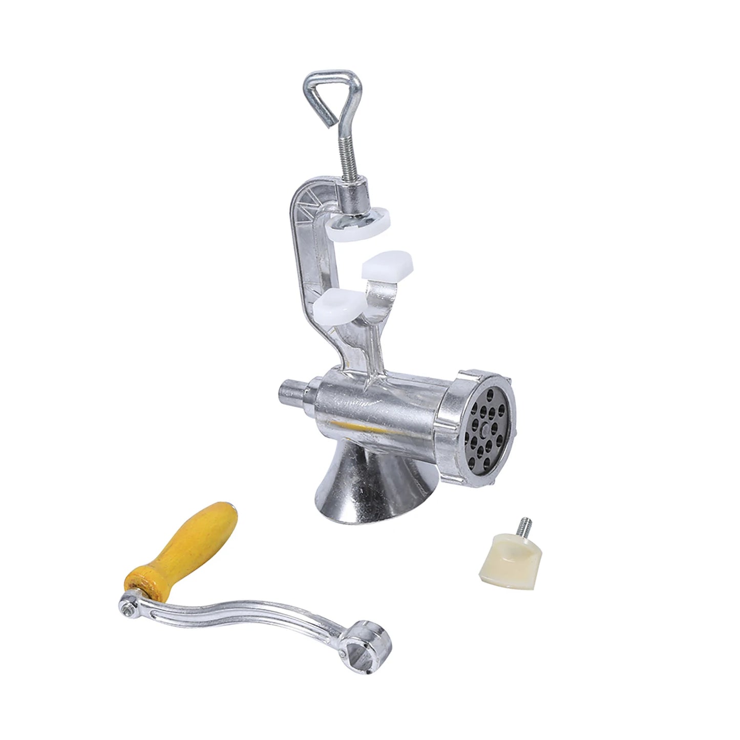 Home Kitchen Tool Aluminium Alloy Hand Operate Manual Meat Grinder Sausage Beef Mincer Table Kitchen Home Tool Home Meat Grinder