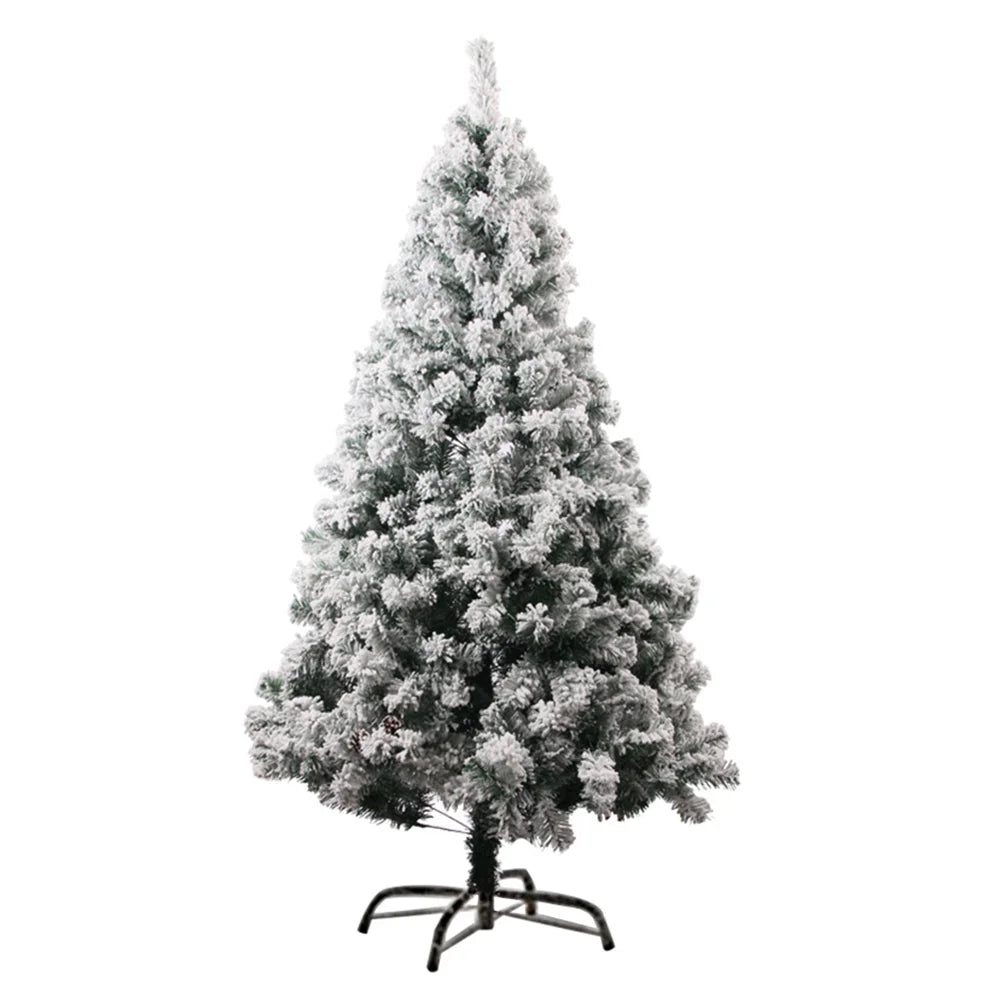 60cm70T White Xmas Tree Artificial Christmas Tree Flocking Snow Home Decor Festival Tree Christmas Supply Holiday nament