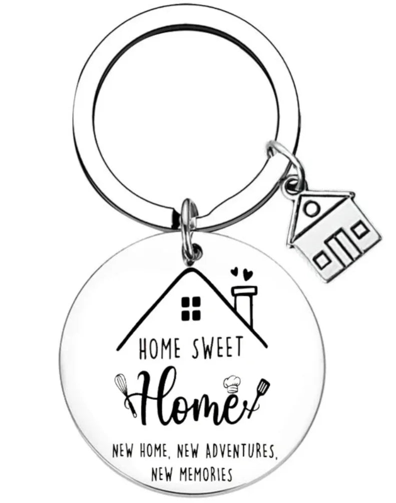 New Home Housewarming Gifts keyrings keychains House Warming Gifts New Home First Home key chains