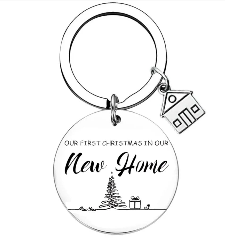 New Home Housewarming Gifts keyrings keychains House Warming Gifts New Home First Home key chains