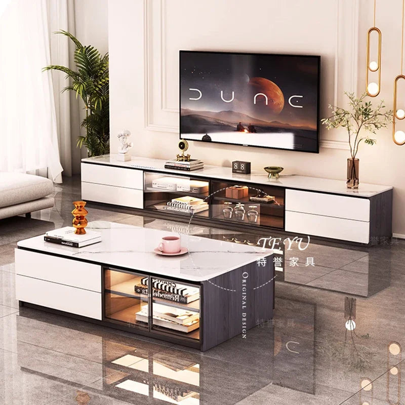 Modern Wood TV Stand
