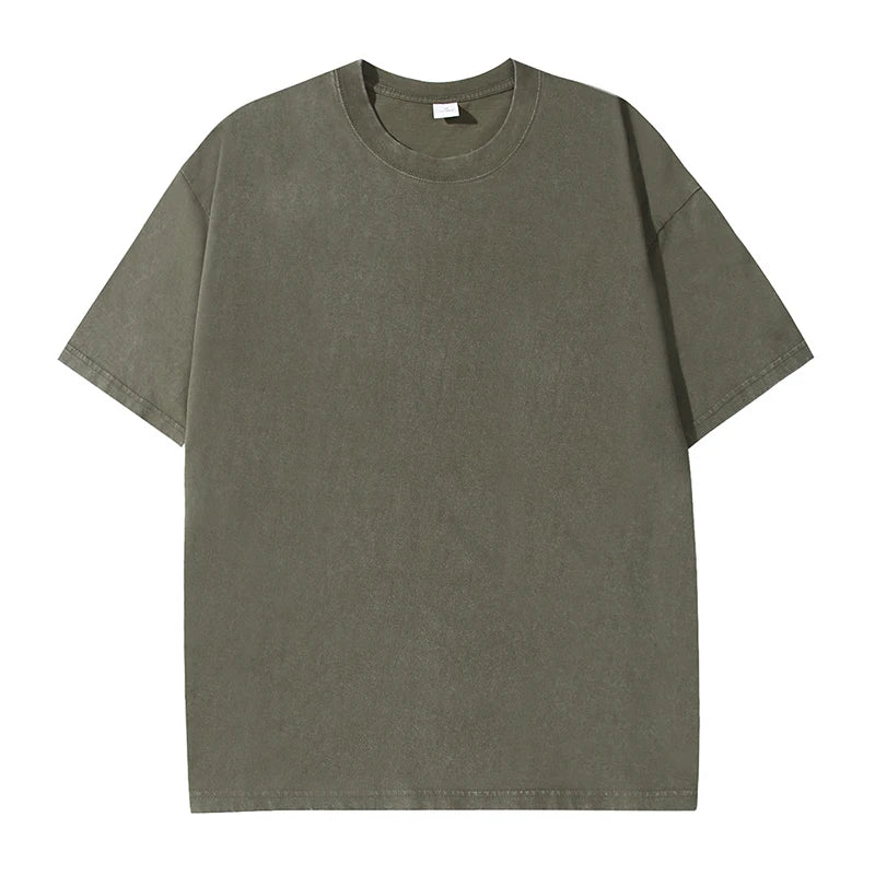 LEGIBLE Summer Men T Shirt Short Sleeve Casual Cotton Oversized T-shirt Men Tops Tees