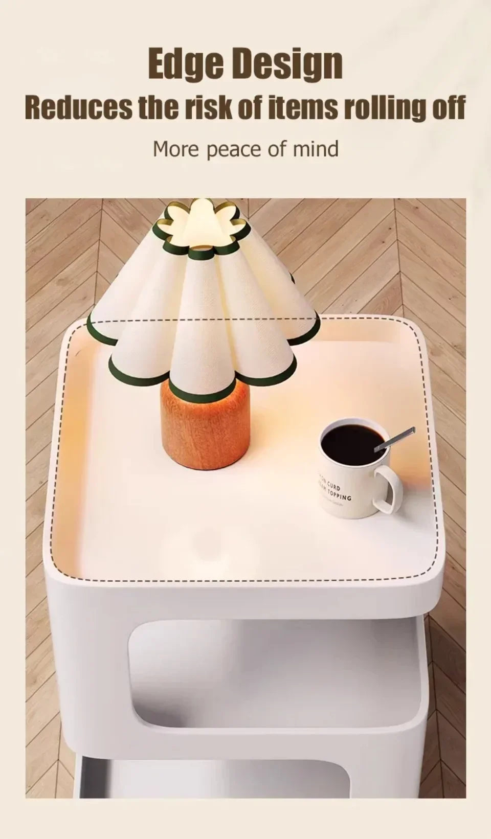 Light Luxury Sofa Table Modern Minimalist Bedside Table Creative Computer Desk Solid Color Shelf Living Room Small Coffee Table