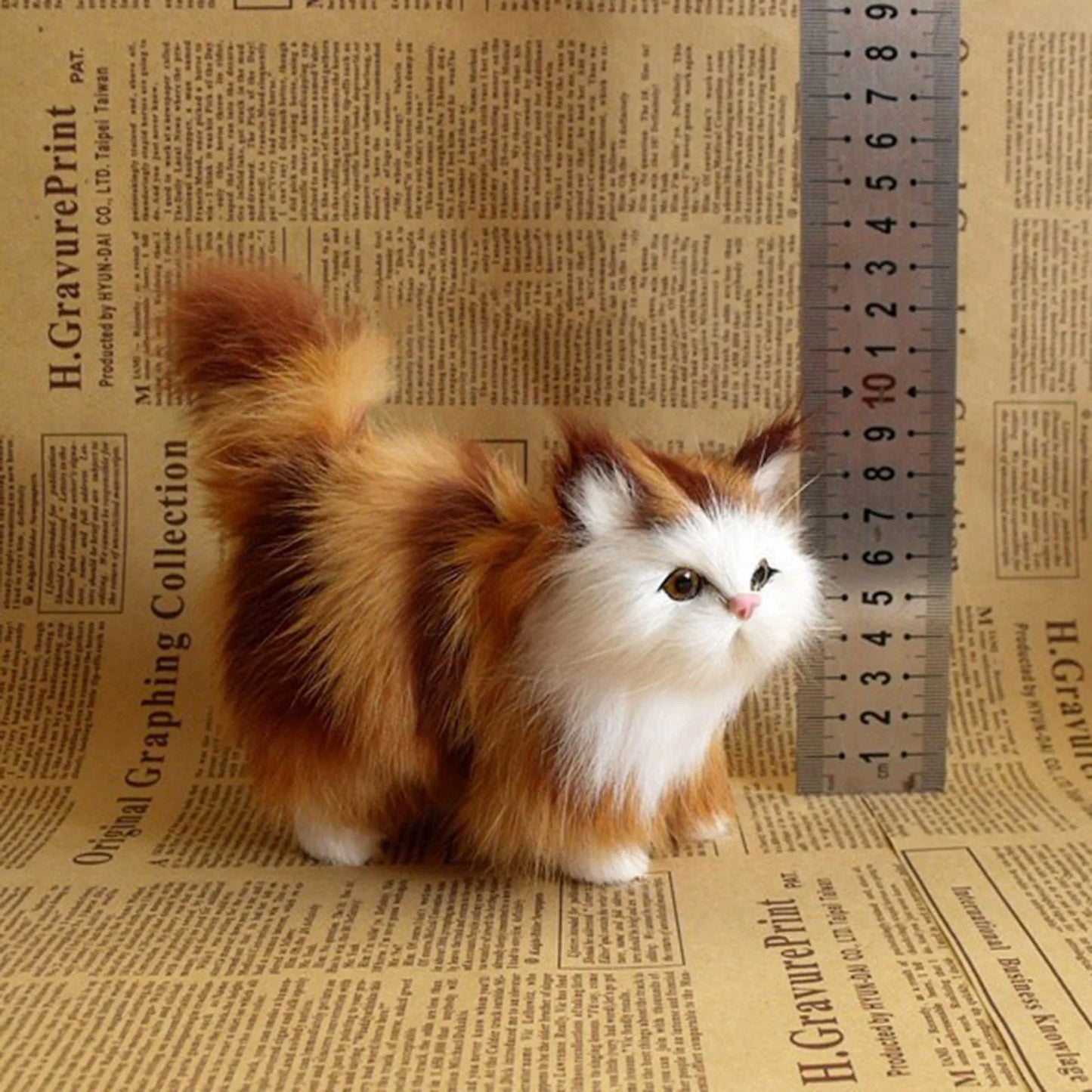 Simulation Cat Toys Plush Toys Simulation Models Children'S Gifts Cadeaux InvitéS هدايا