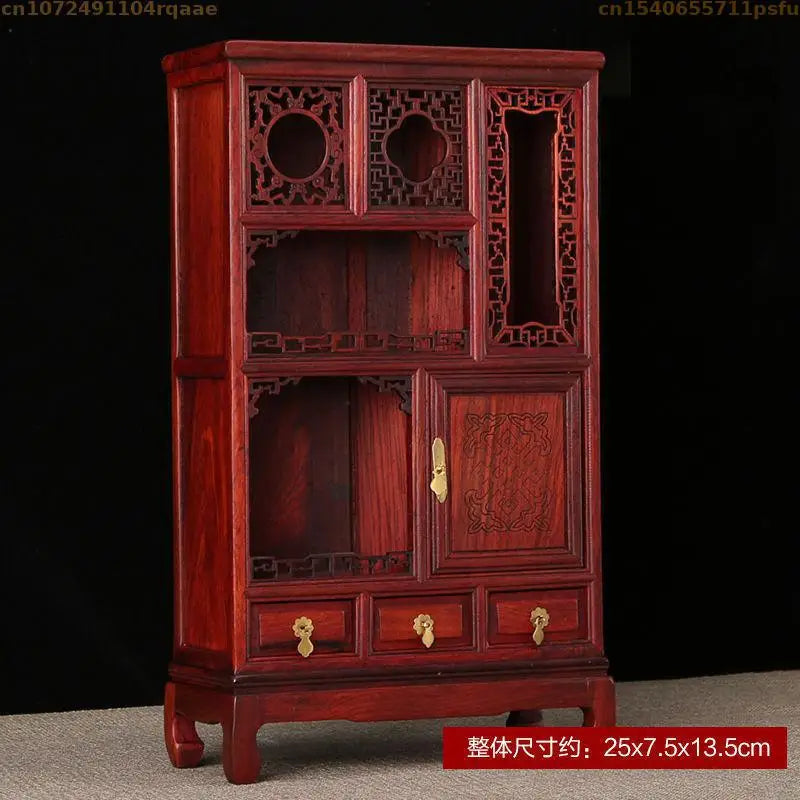 Miniature Antique Furniture Mini Table Models Chinese Handicrafts Doll Houses TV Movie Photographed Scene Retro Furniture Props
