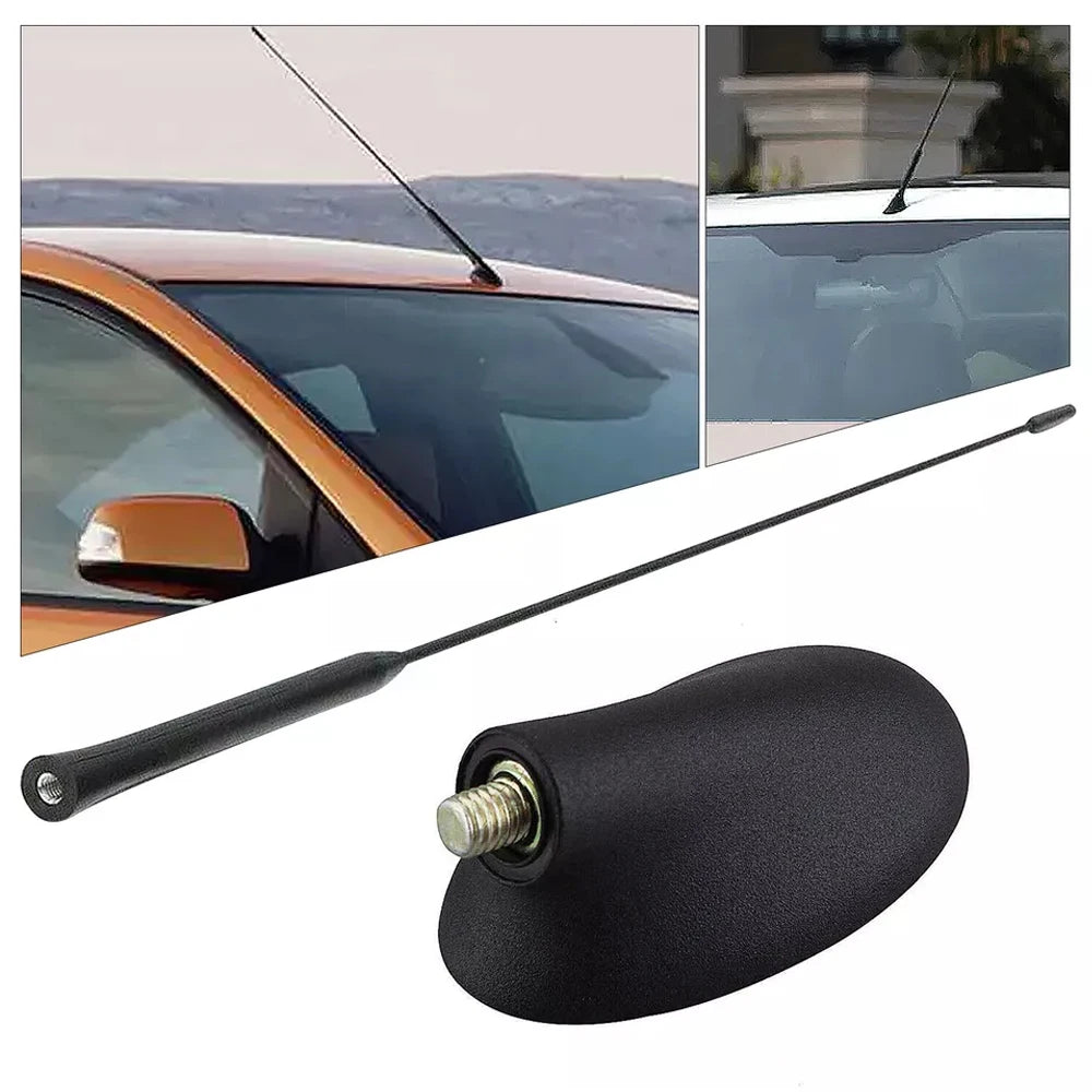 Car AM/FM Roof Antenna + Base Set Fit For Ford Focus Fiesta Mondeo Transit Ka Transit Puman Car Accessories