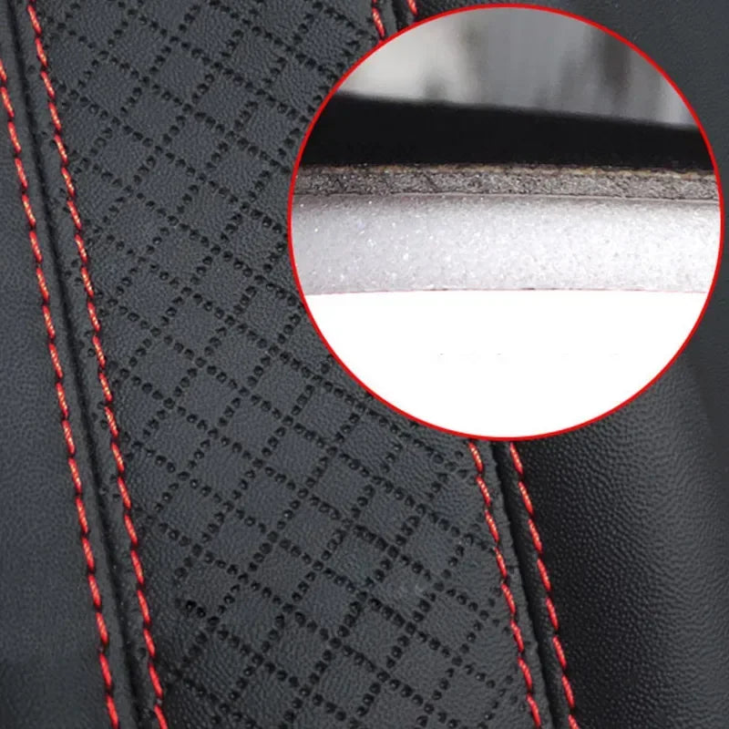Car Accessories, Seat Belt Shoulder Protection, PU Leather Seat Belt Protective Cover, Comfortable And Breathable Car Supplies
