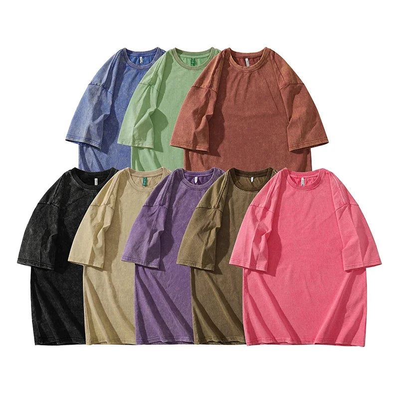 LEGIBLE Summer Men T Shirt Short Sleeve Casual Cotton Oversized T-shirt Men Tops Tees