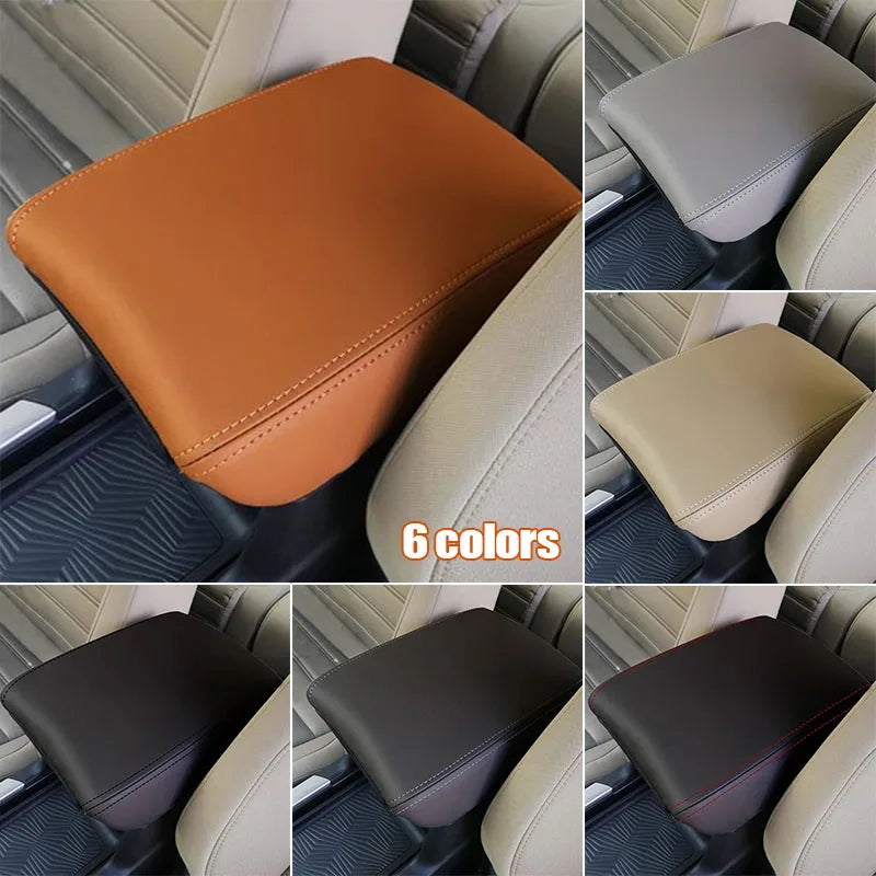 For Honda CRV 2018 Accessories CR-V 2017 2019 2020 2021 Car Center Console Armrest Box Cover Leather Protective Cover Trim