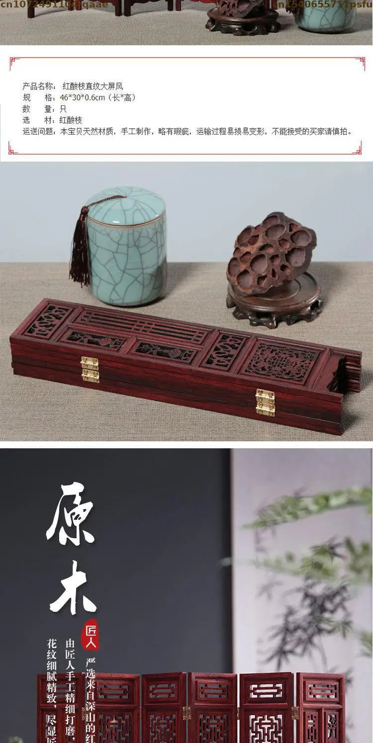 Miniature Antique Furniture Mini Table Models Chinese Handicrafts Doll Houses TV Movie Photographed Scene Retro Furniture Props
