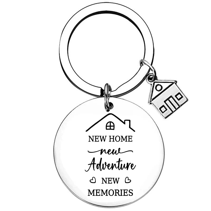 New Home Housewarming Gifts keyrings keychains House Warming Gifts New Home First Home key chains
