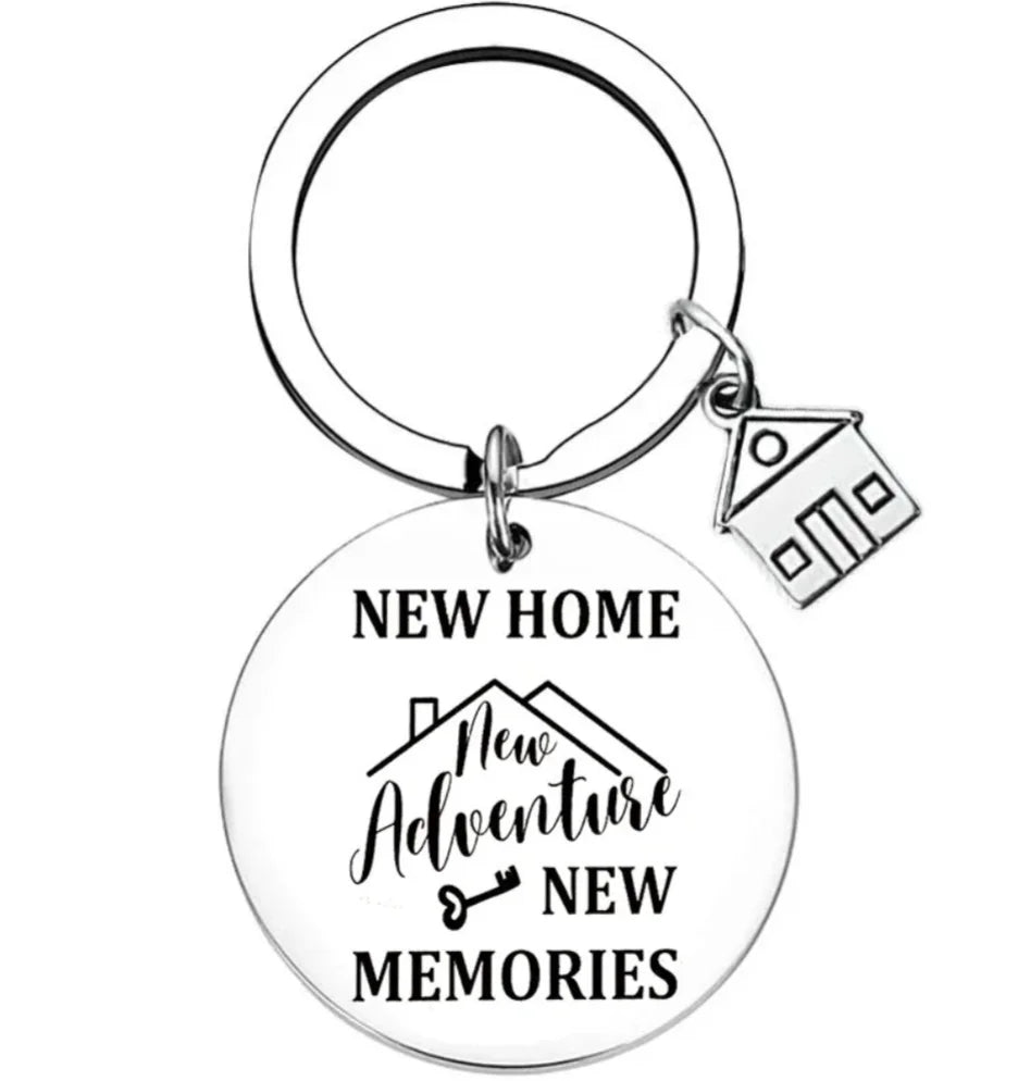 New Home Housewarming Gifts keyrings keychains House Warming Gifts New Home First Home key chains