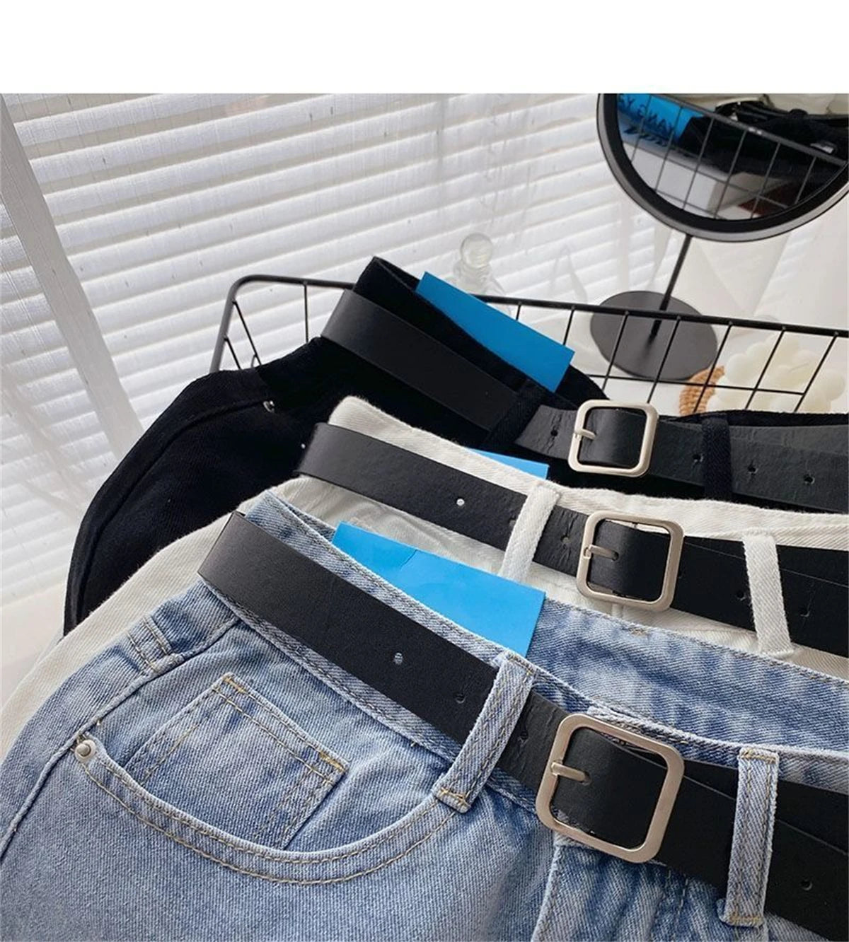 Women High Waist Denim Shorts Sexy Girl Spring Summer New In Short Jeans Wide Leg A Line Y2K Hot Pants Cowboy Casual Streetwear